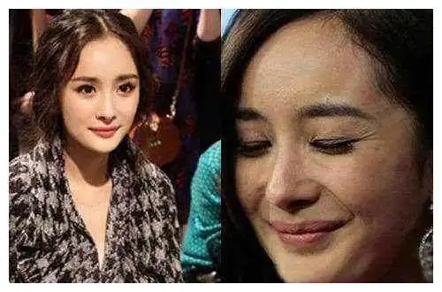 女明星卸妆后杨幂一言难尽景甜细腻白皙迪丽热巴遭质疑