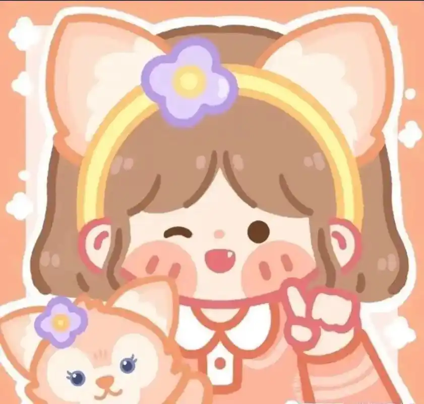 可爱卡通头像 - 小仙女轩轩 - 抖音