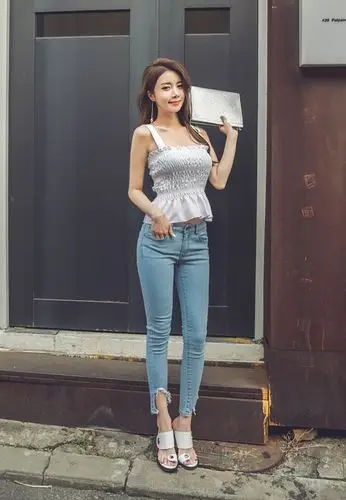 漂亮牛仔裤,时尚最休闲