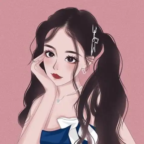 手绘头像卡通卡通人人物形象动漫设计情侣漫画手绘真人漫画