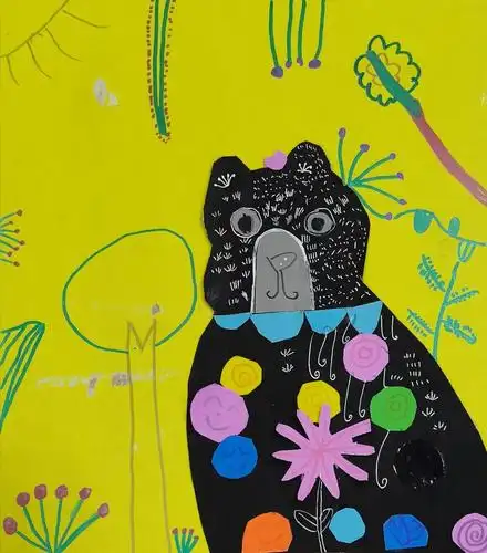 李欣妍——2020年上册期美术绘画作品展 出彩画室