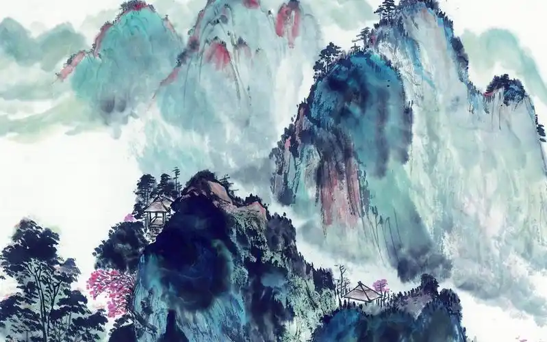 中国风古典水墨画