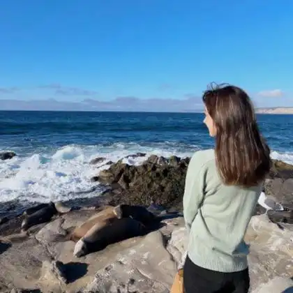 女生风景头像ins,高清清新的女生风景拍摄头像图片