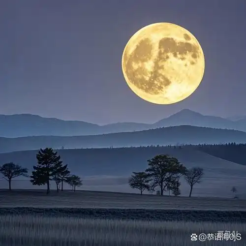 拍一拍最美中秋月亮