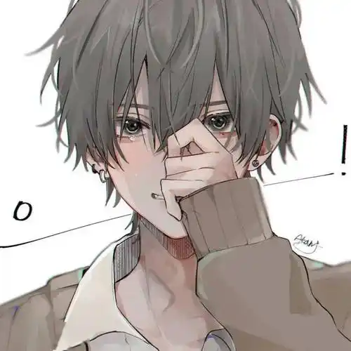 绝美男头动漫男生头像希望你天天很快乐