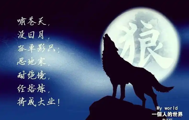 月影寒,醉上苍;  风雪歇,静寂殇.  仰天啸,惊落素