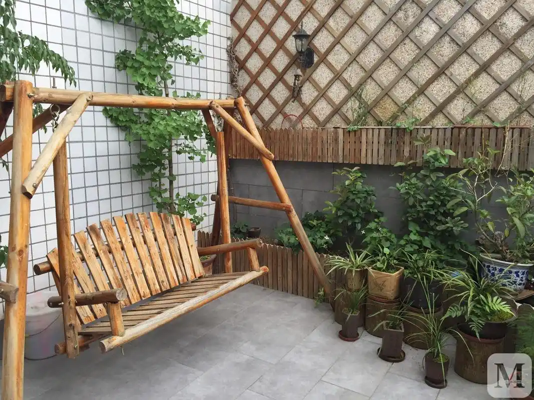 一楼带个小院子,这样设计舒适且撩人心!