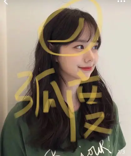 有没有姐妹知道这种刘海弧度怎么弄的呀!