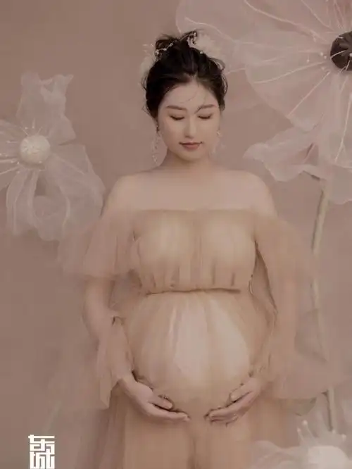 赵丽颖同款孕妇照