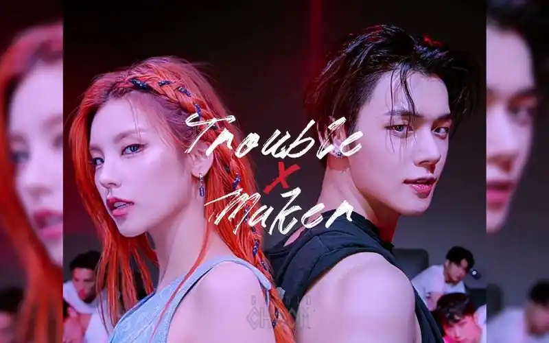 崔然竣x黄礼志troublemaker来看两位五代ace超爽踩点