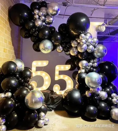 70张男士男孩生日布置派对灵感布置图集宝宝宴成人宴