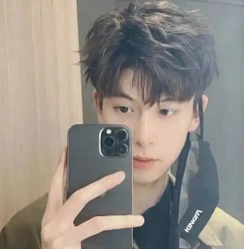 男生韩式发型做对了真的很帅,中分蓬松发型_男士_气垫_头发