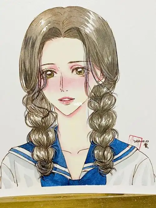 明星大侦探同人手绘校园姐妹花