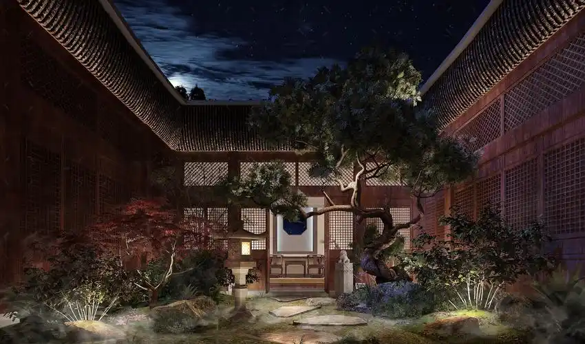 中式庭院造景