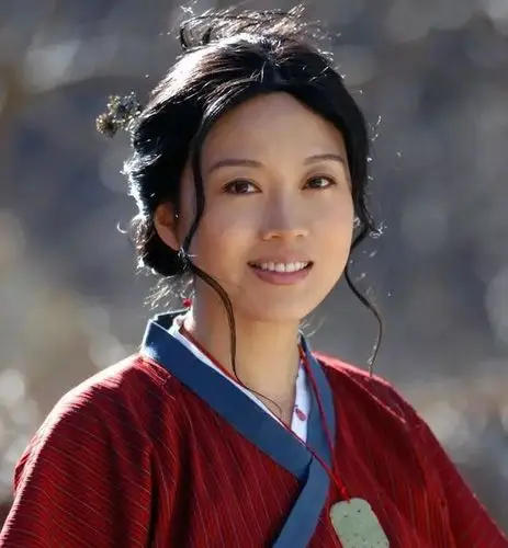 闫妮在情景喜剧《武林外传》中扮演客栈老板娘佟湘玉一角