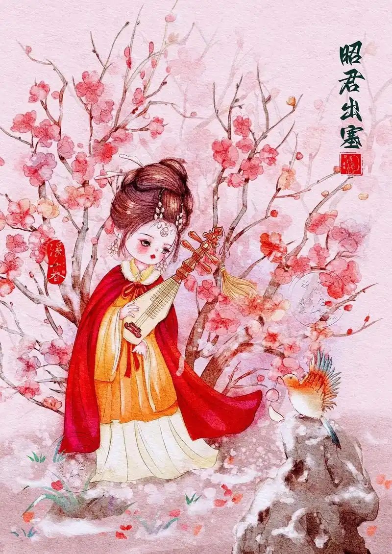 中国古代四大美女,即西施,王昭 - 抖音