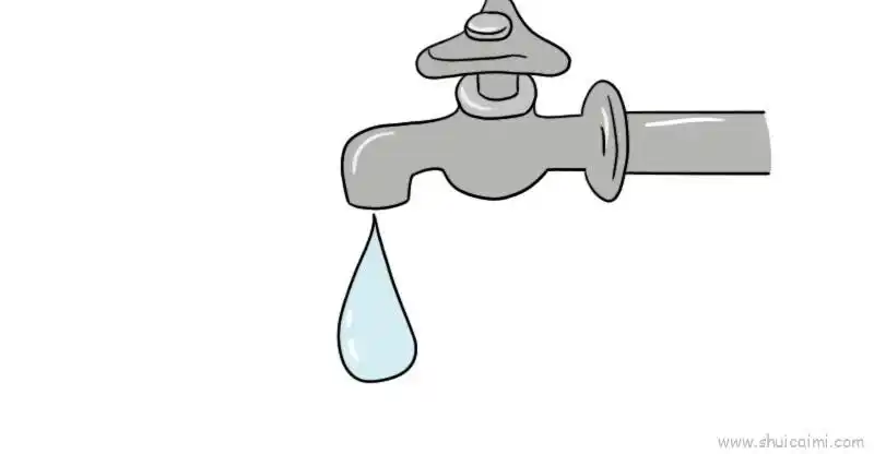 节约用水儿童画怎么画节约用水简笔画图片大全