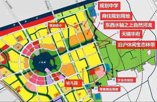 (控规图由太仓科教新城管理委员会规划)天镜之上 荣归华府景泱楼座