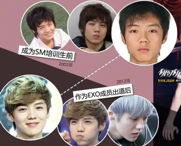 鹿晗以前的样子是什么样子 鹿晗整容之前这么丑 3