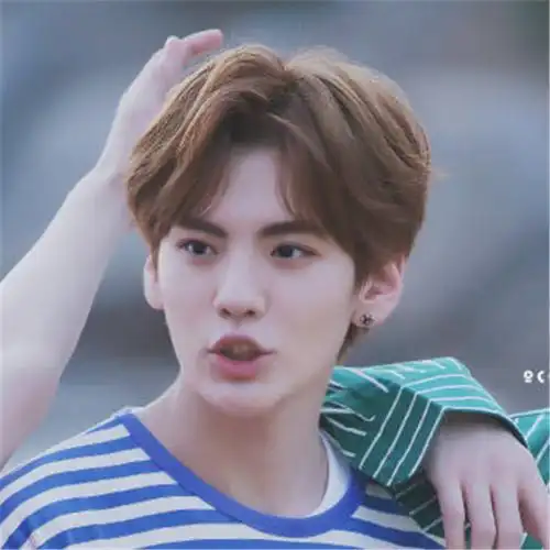 男士假发男中分刘海短发纹理卷发时尚帅气蓬松日常整顶假发