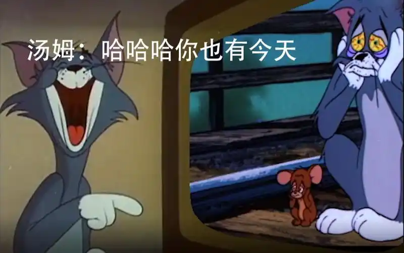 汤姆:哈哈哈你也有今天【猫和老鼠恶搞】