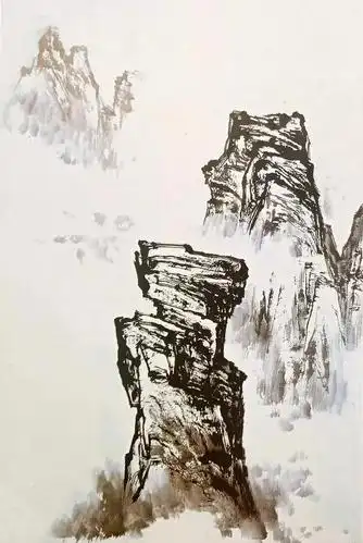 【推荐】国画山水画初学入门|山水画画法视频