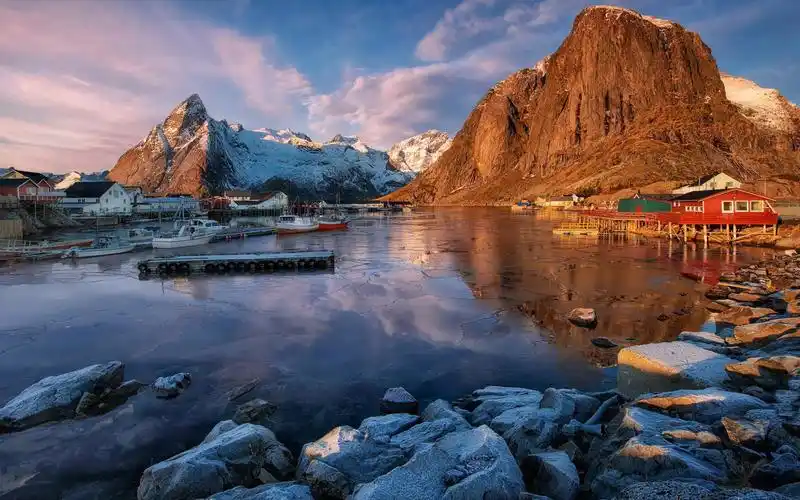 优美迷人的山水风景图片桌面壁纸