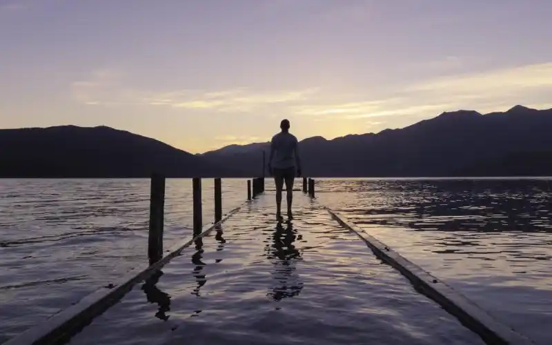 水,浪漫,海洋,海滨,海滩,湖泊,田园风光,码头,网,视觉,远方,长凳,风景