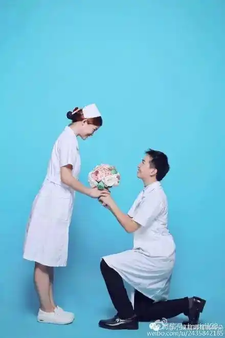 我的女朋友在医院当护士