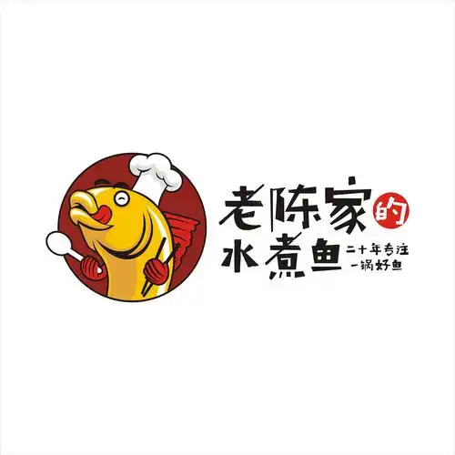 鱼餐馆logo
