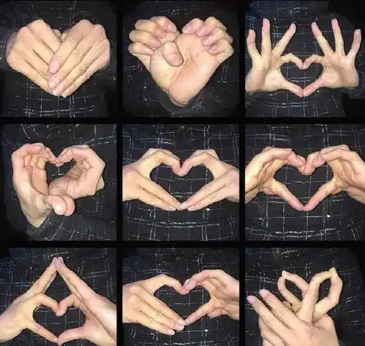 原来这就是有效比心