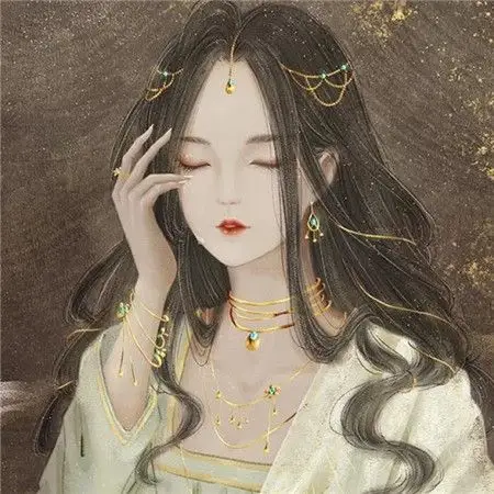 清冷女生手绘素雅古风头像合集