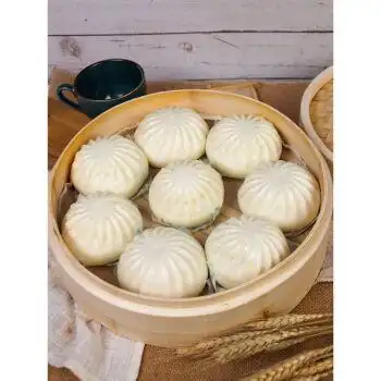 扬州大包子速冻80克*10个半成品营养方便早餐面食点心馒头 荠菜包