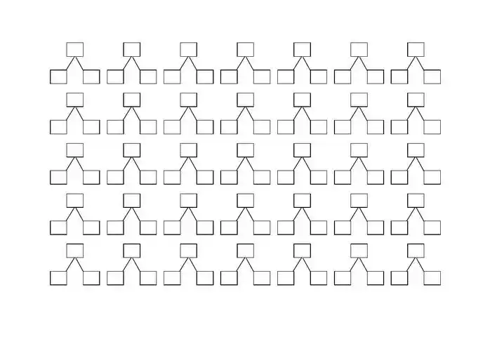 数字分解表(空白)