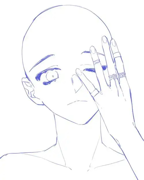 素材分类单人模板