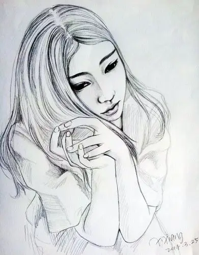 2015年11月29日 16:53   关注  插画 素描 人物 人像 铅笔画 评论