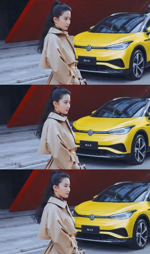 刘亦菲代言上汽大众id.4 x