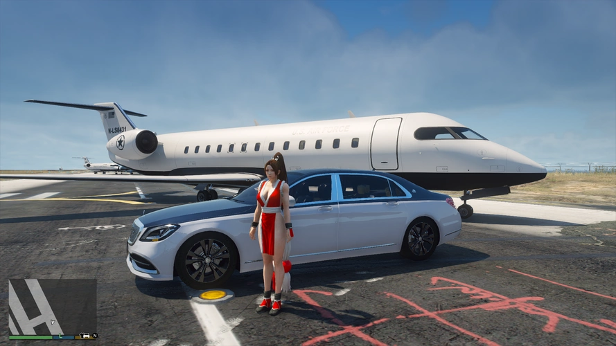 侠盗猎车手系列 [gta5]不知火舞韩,中,日,snk版 mod v1.