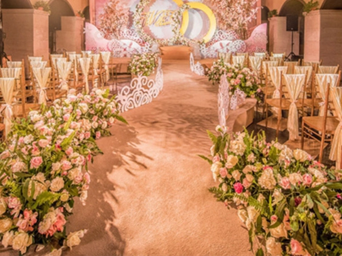 婚礼樱晴樱花主题唯美梦幻风婚礼