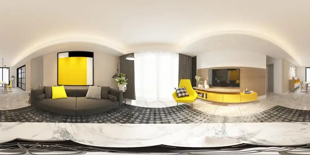 室内家装全景效果图 - 云琥在线 - 互联网设计在线教育平台