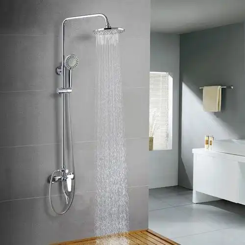 花洒淋浴器挂墙式多功能出水手持多档切换空气增压淋浴器花洒