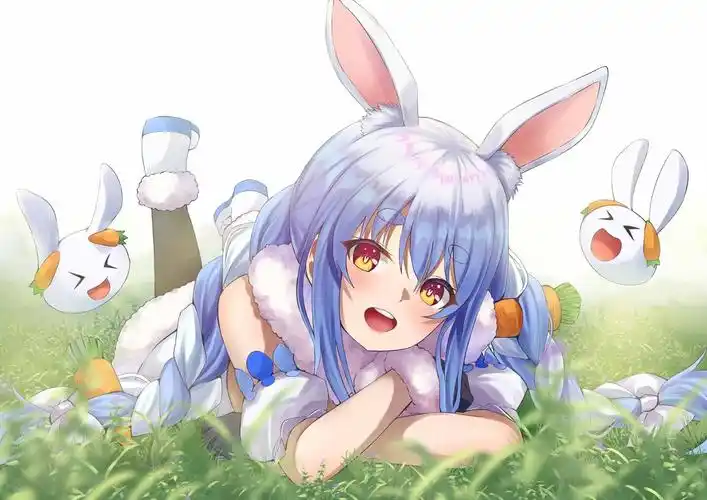 扁瘪的兔田佩克拉pekora