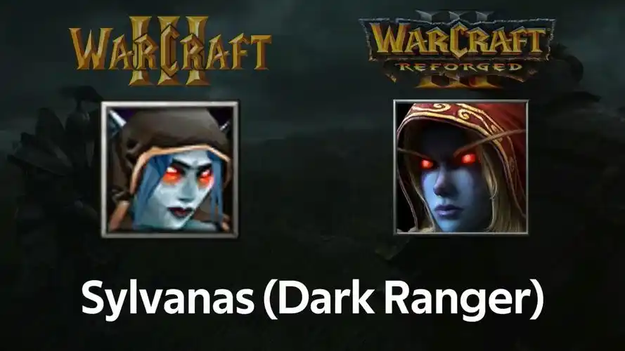 war3重制版部分图标新旧对比新版主角有专属图标