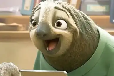 迪士尼疯狂动物城树懒先生慢并不是因为他本身慢而是因为