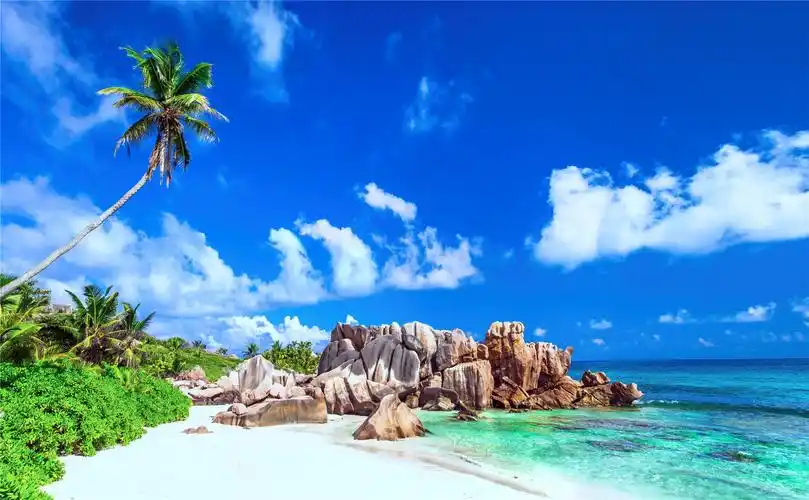 夏日度假海滩唯美高清桌面壁纸-风景壁纸-手机壁纸下载-美桌网