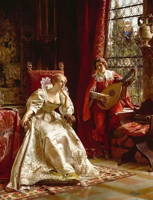 视觉体验昨日贵族中世纪皇室引领的图画圣经