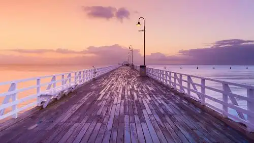 意境唯美的简约海边mac高清壁纸