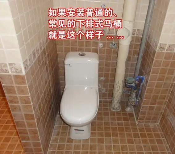 头一次发现侧排马桶这么好用,小户型该学学,不花冤枉钱!