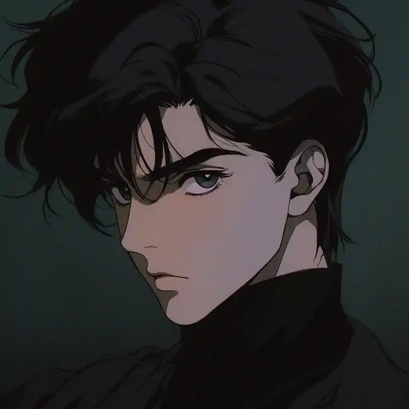 禁欲系男生|旧日漫系列.#旧漫头像 #优质头像 #值得你长期 - 抖音