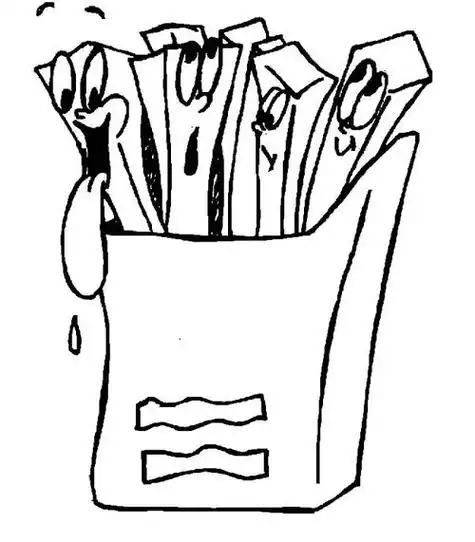 卡通食物简笔画卡通食物简笔画零食